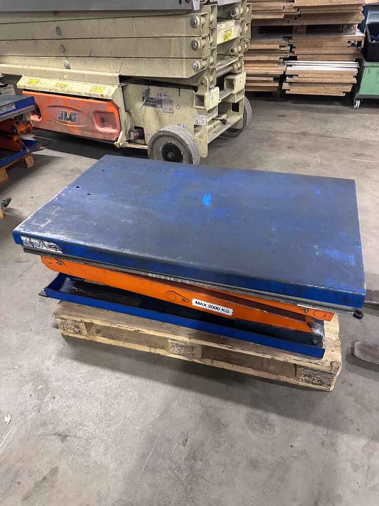 Dźwignik nożycowy, podnośnik stołowy